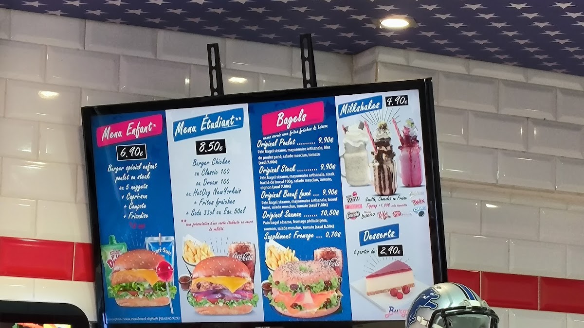 Menu Burger Dream-5