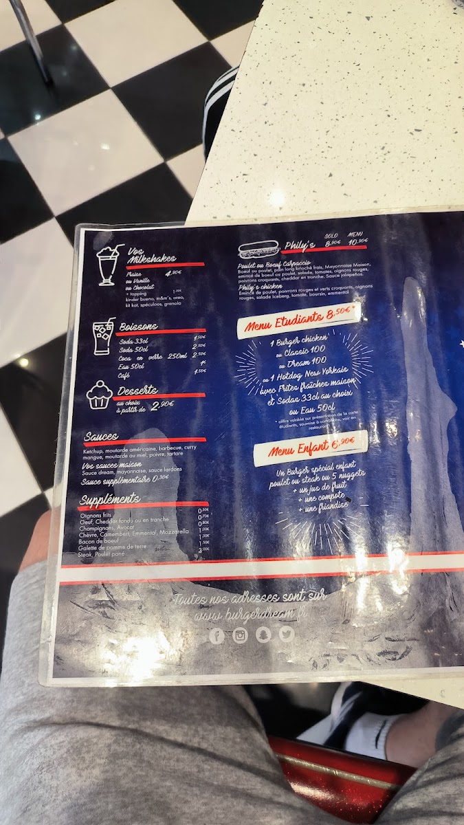 Menu Burger Dream-8