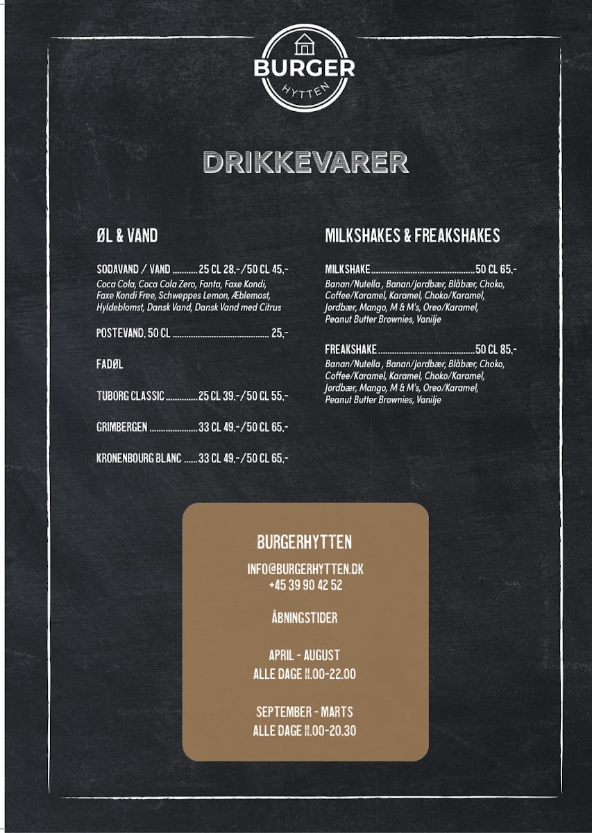 Menu Burger Hytten Solrød-2