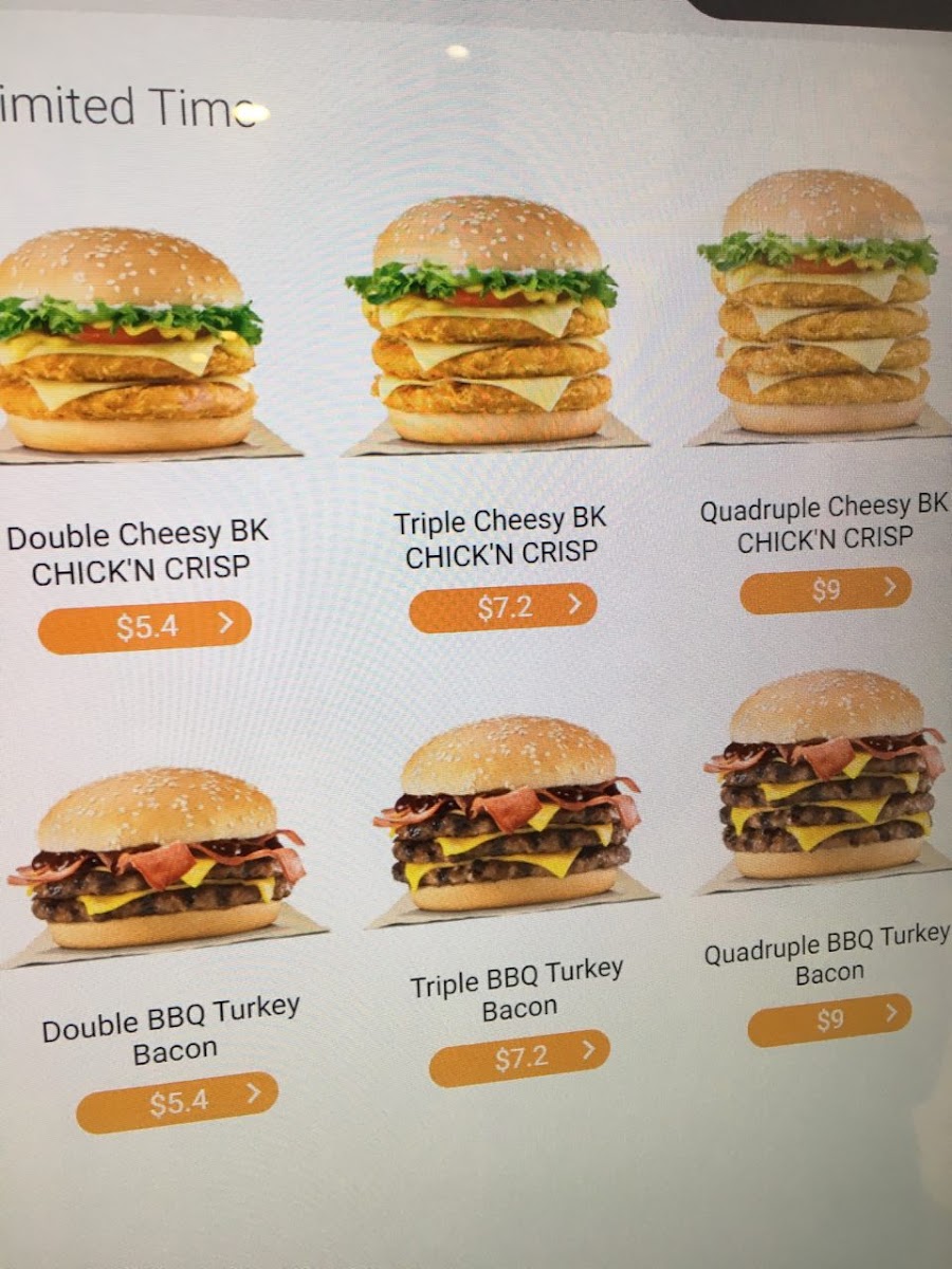 Menu Burger King Alexandra Retail Centre-1