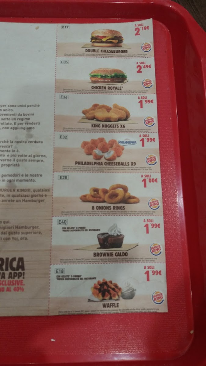 Menu Burger King Arezzo-2