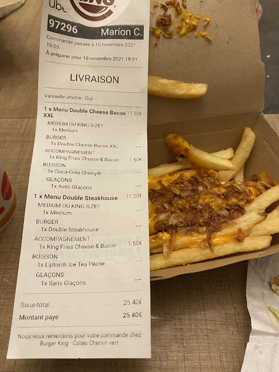 Menu Burger King Calais-6