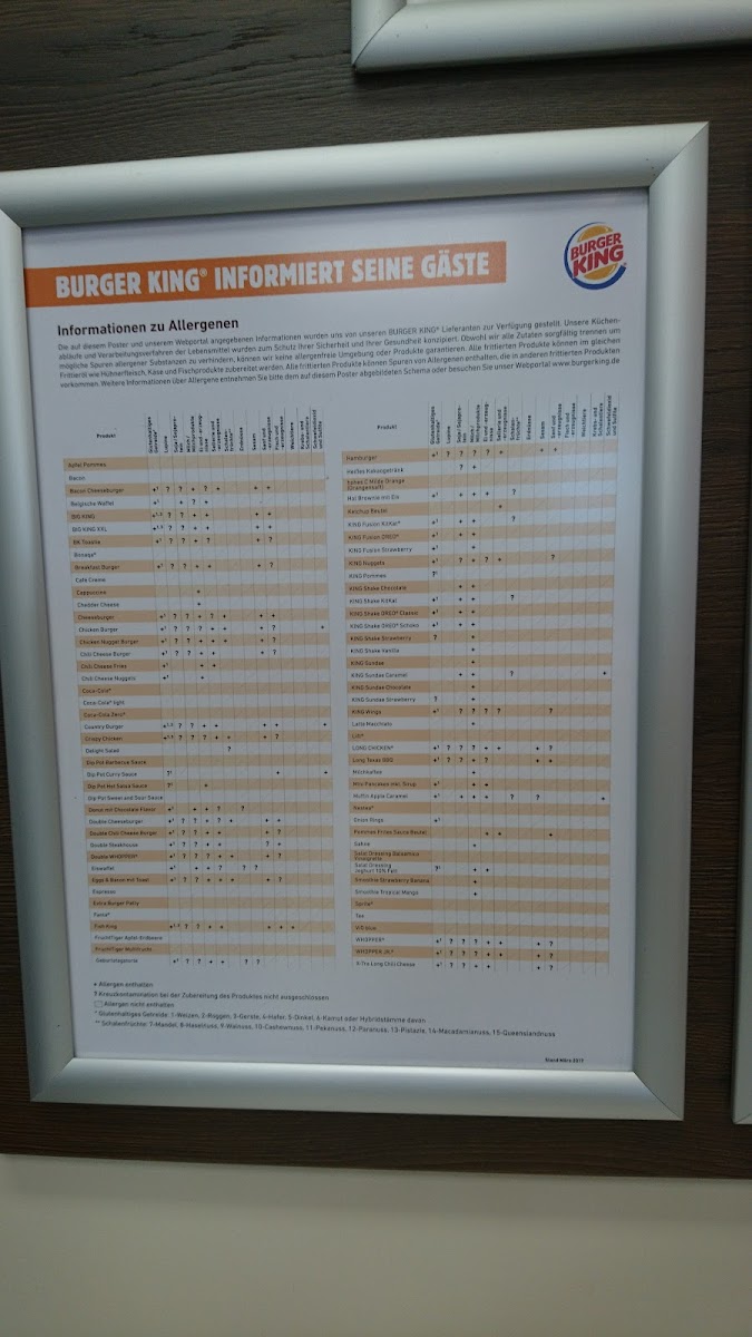 Menu Burger King Deutschland Gmbh-2
