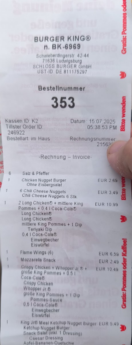 Menu Burger King Ludwigsburg-6