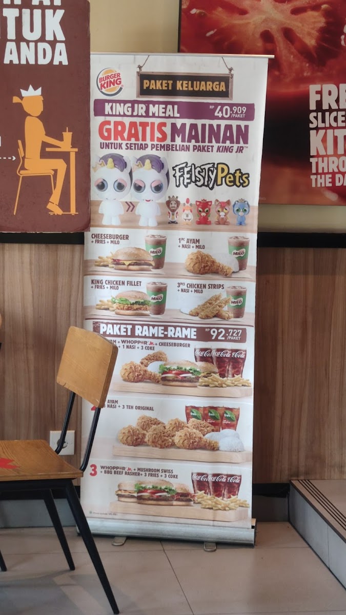 Menu Burger King Plaza Pondok Indah-8