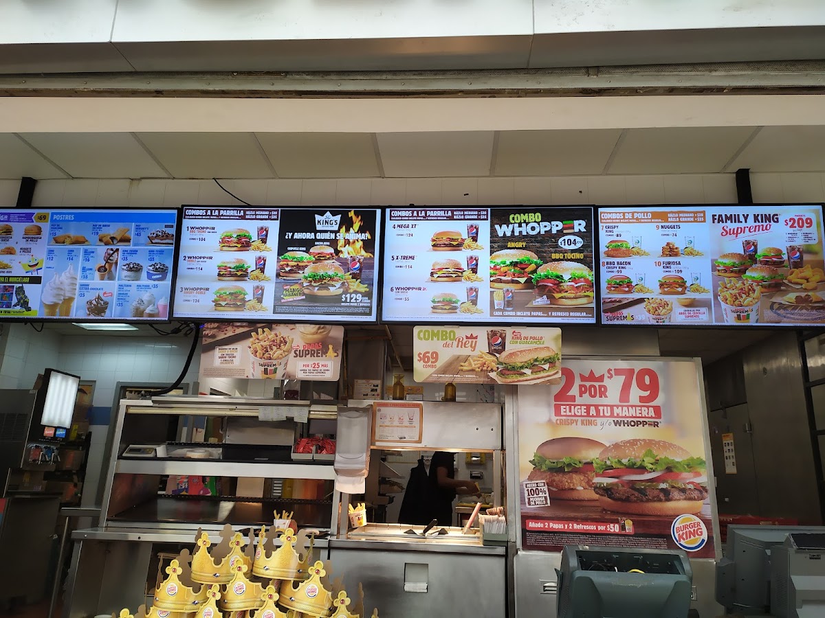 Menu Burger King Vallarta Galerías-1