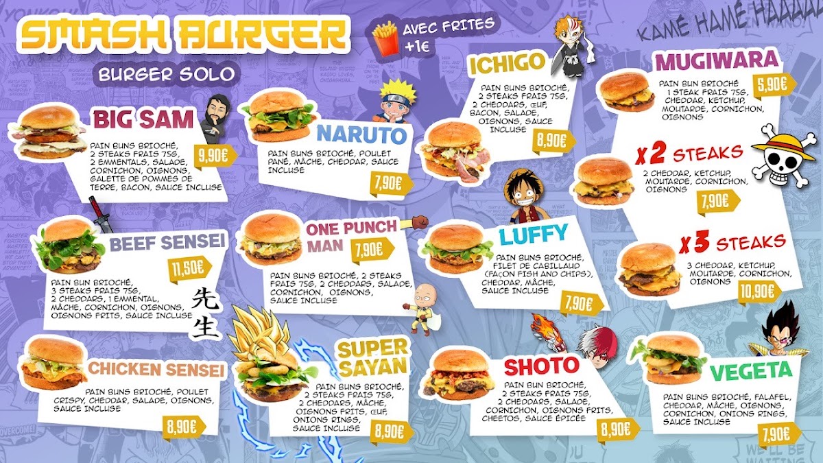 Menu Burger Sensei-2