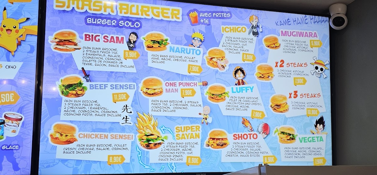 Menu Burger Sensei-3