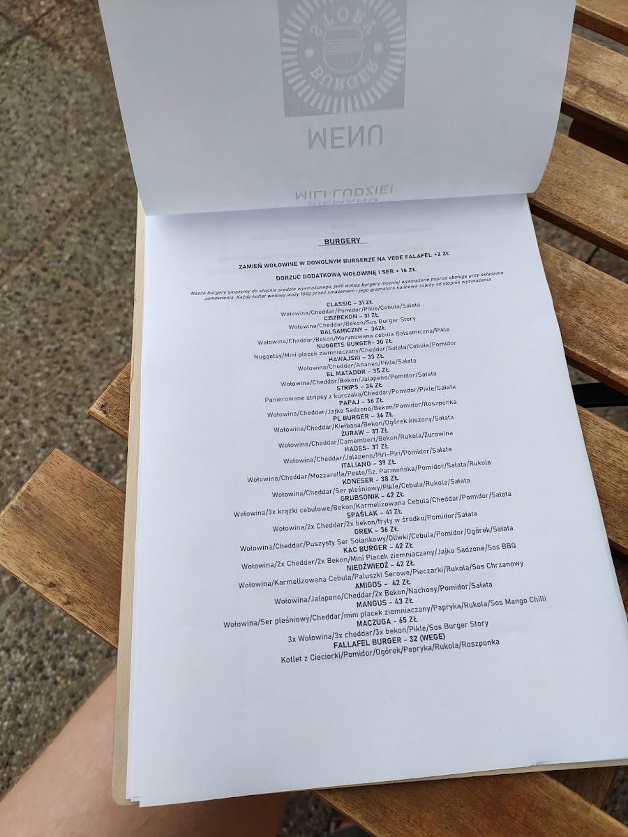 Menu Burger Story-8