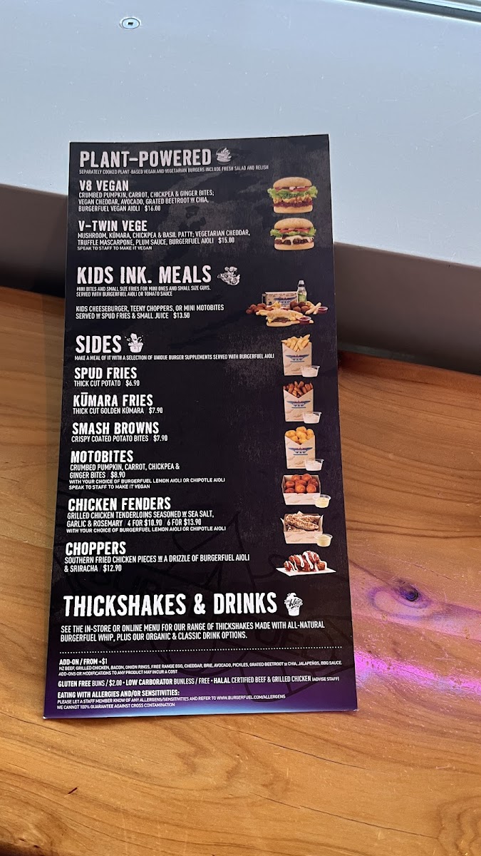Menu Burgerfuel Manukau-1