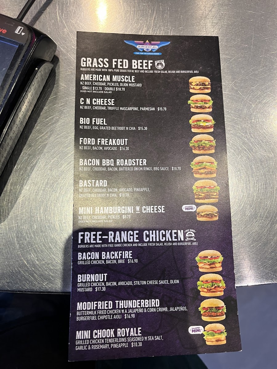 Menu Burgerfuel Manukau-10