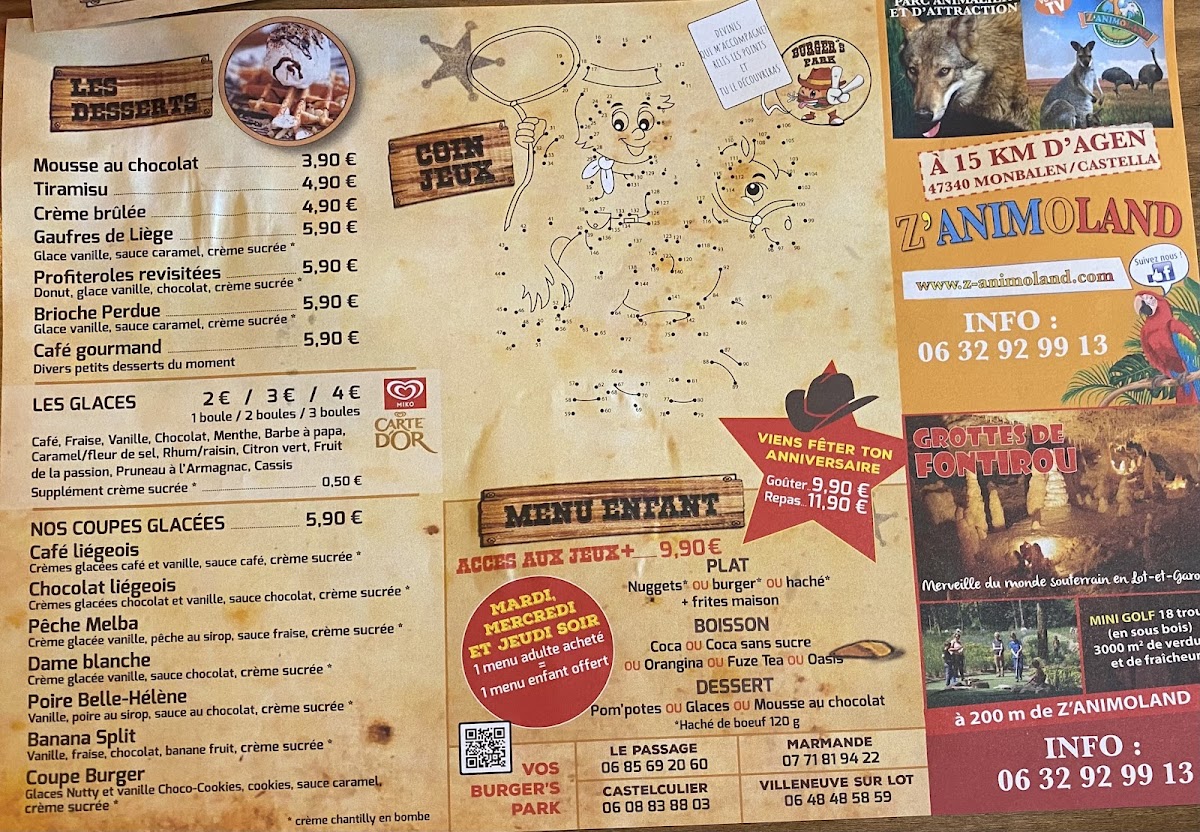 Menu Burger's Park-1