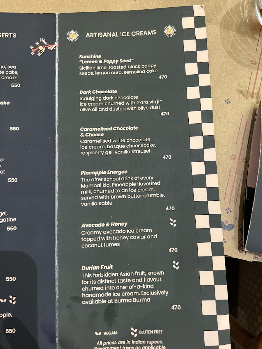 Menu Burma Burma Restaurant & Tea Room-6