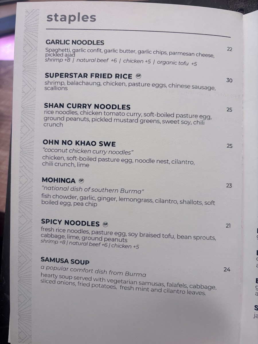 Menu Burma Love-7