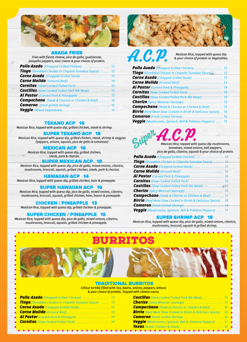 Menu Burritos N Ribs Mexican Cuisine-3