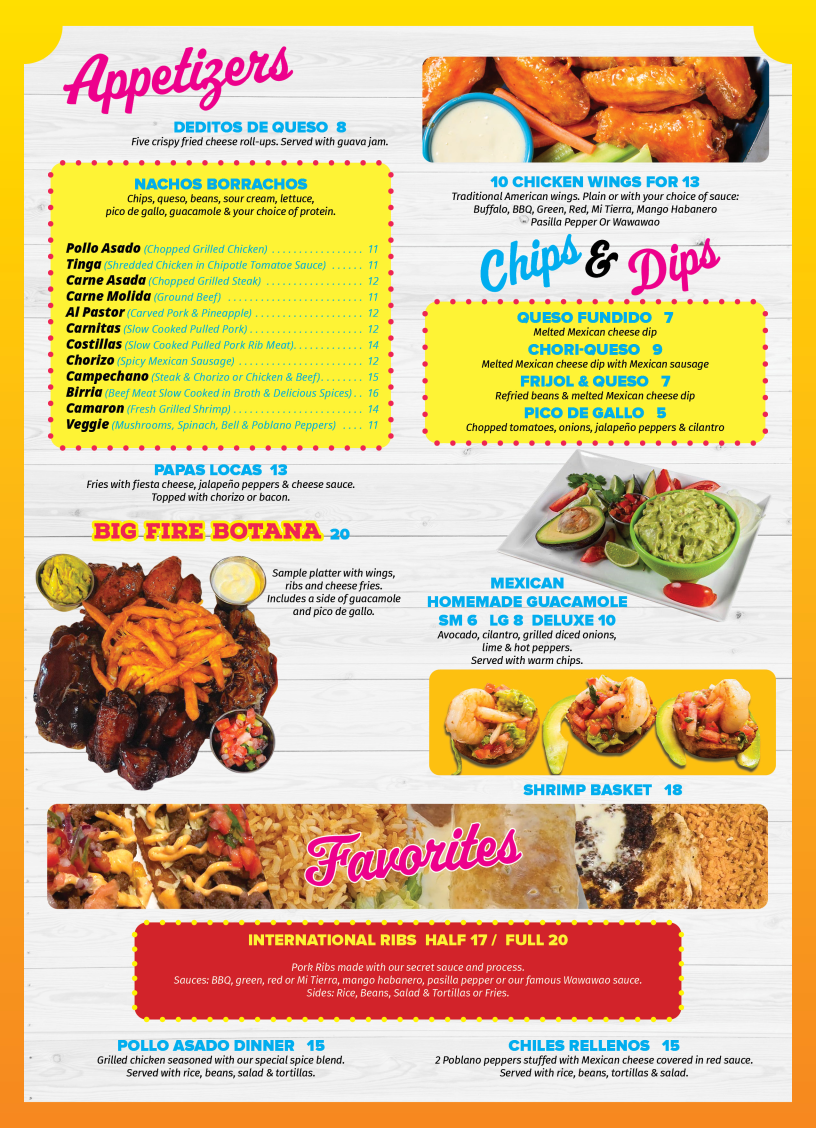 Menu Burritos N Ribs Mexican Cuisine-7
