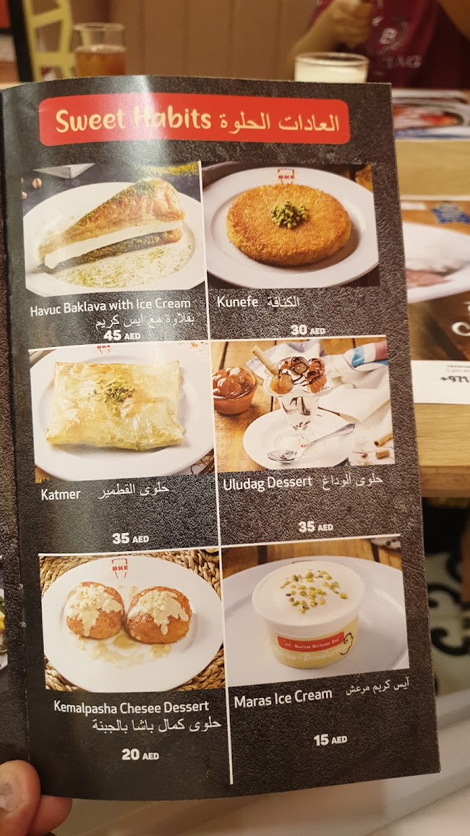 Menu Bursa Kebap Restaurant - Deerfield's Mall-5