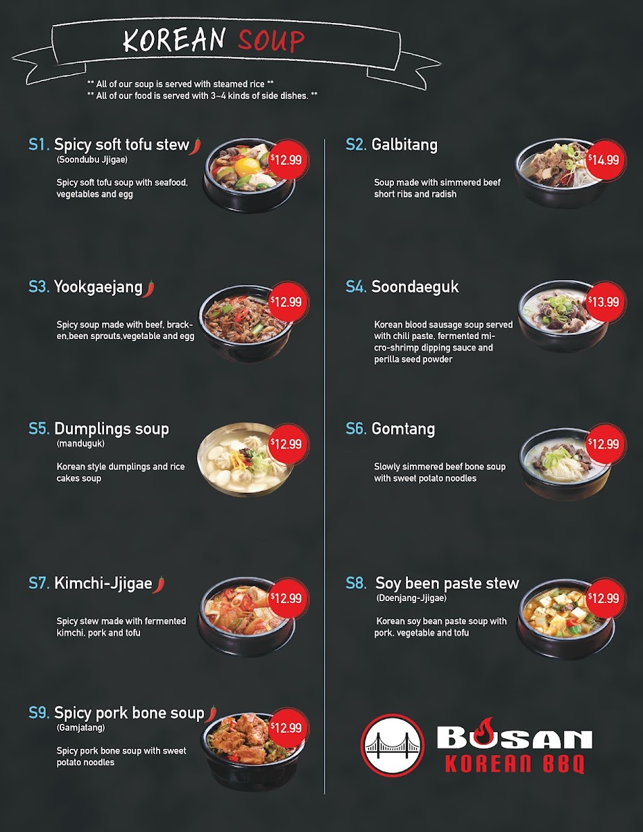 Menu Busan Korean Bbq-7