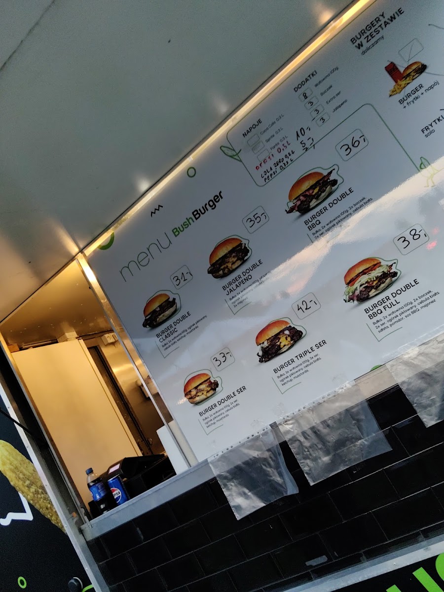 Menu Bush Burger Kraków-8