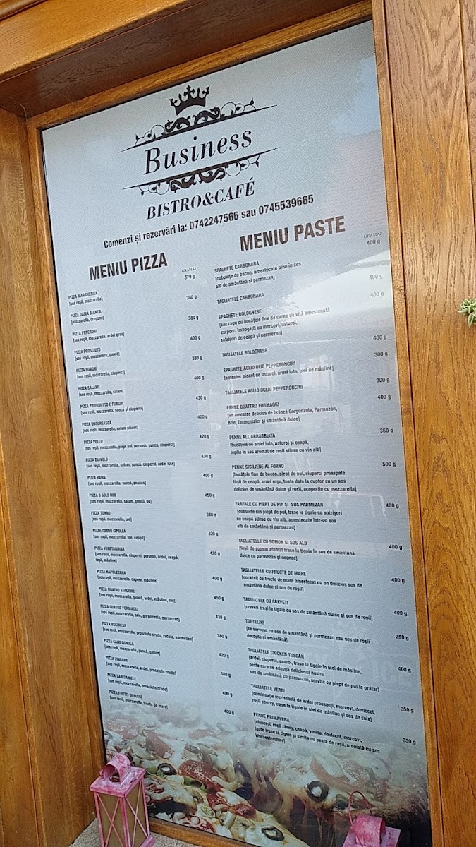 Menu Business Bistro&cafe-1