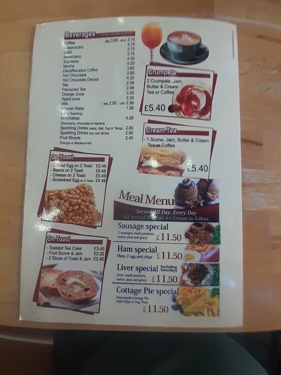 Menu Butler's Cafe And Restaurant-2