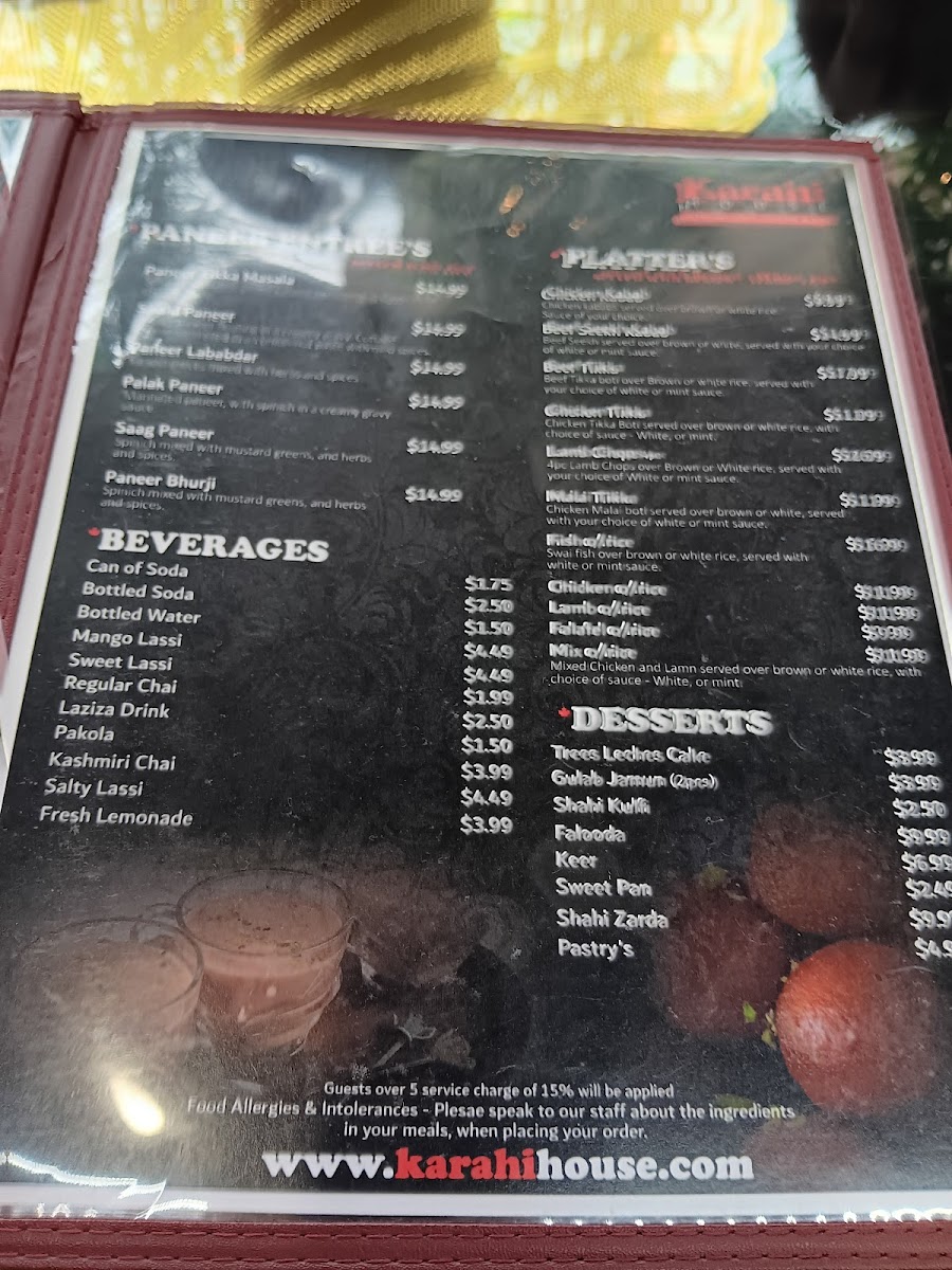 Menu Butt Karahi House-8