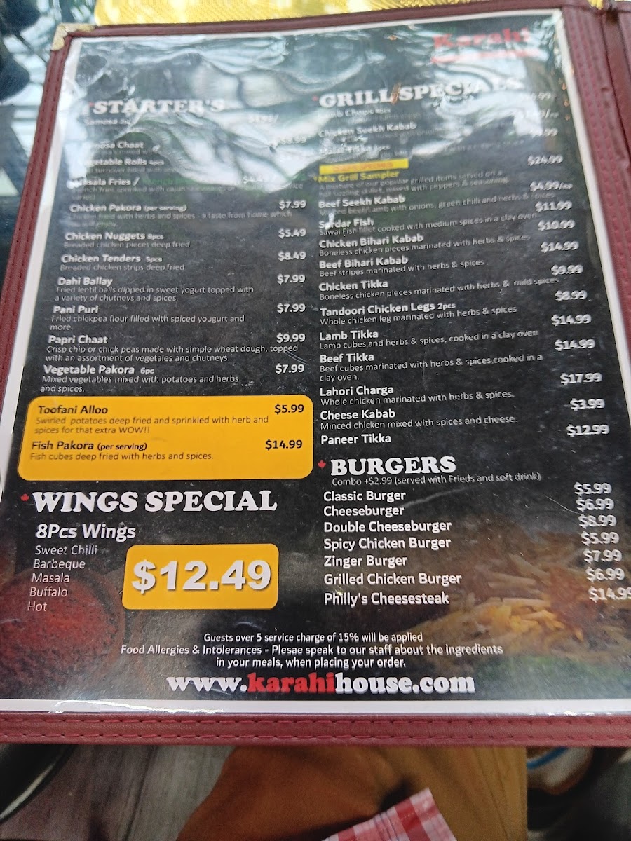 Menu Butt Karahi House-7