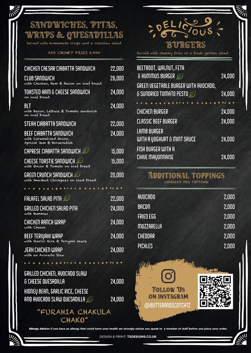Menu Butter & Scotch-4