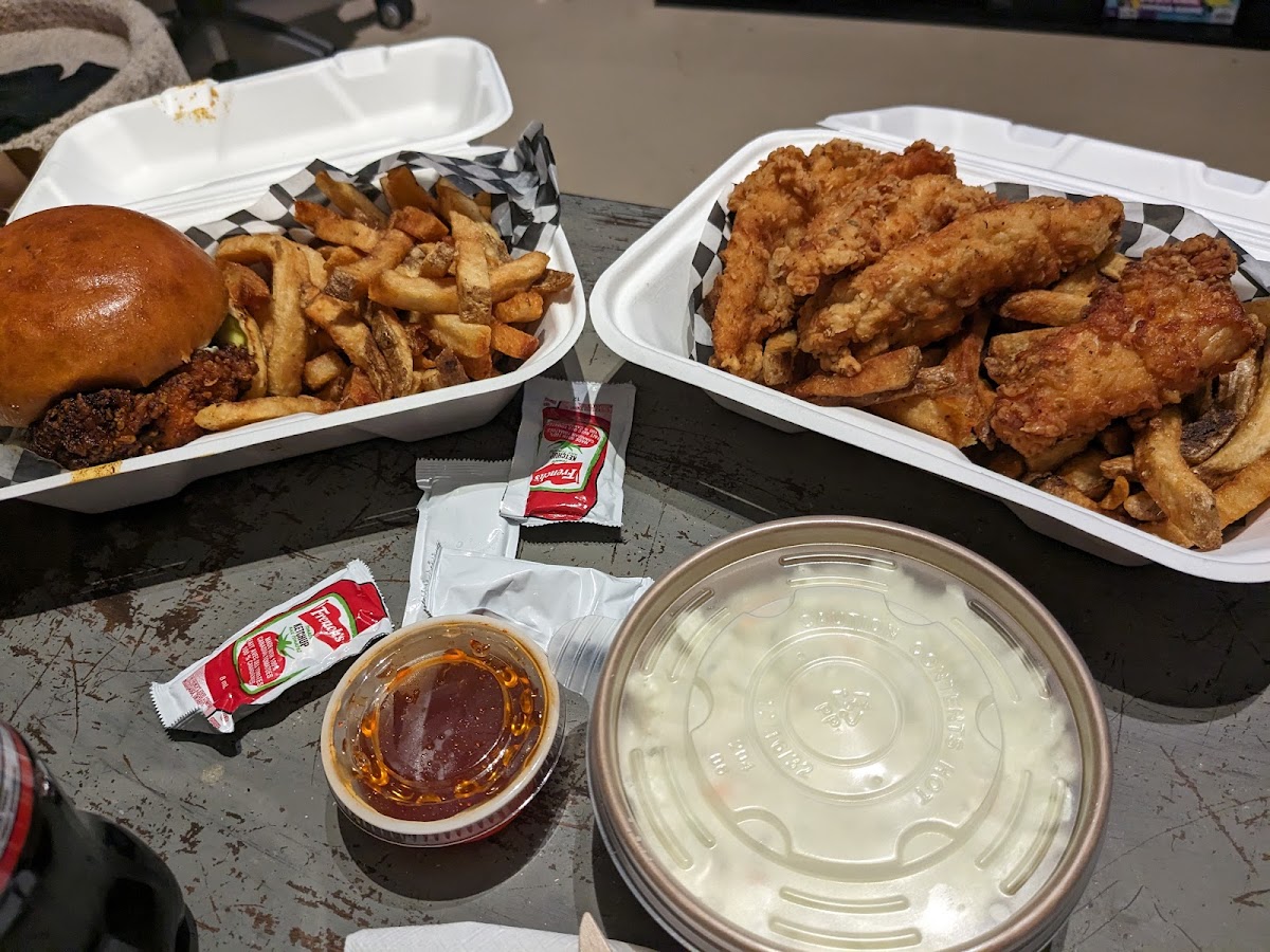 Buttermilk Chicken Fried Ribs & Fried Chicken-4