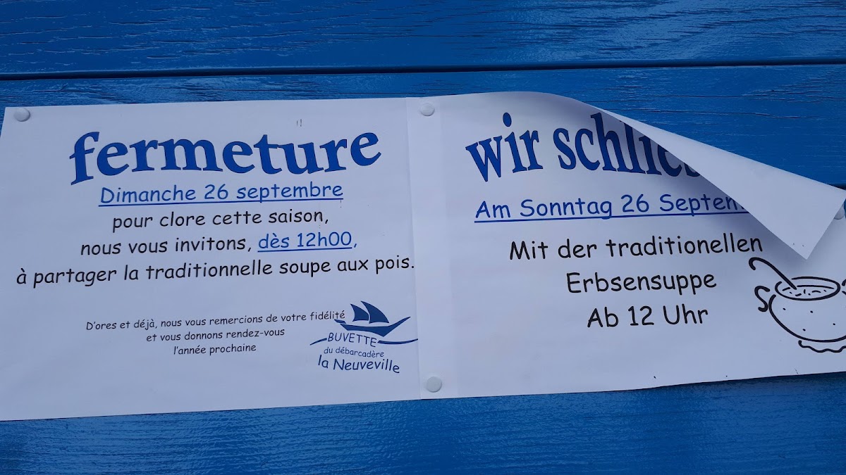 Menu Buvette Du Débarcadère-8