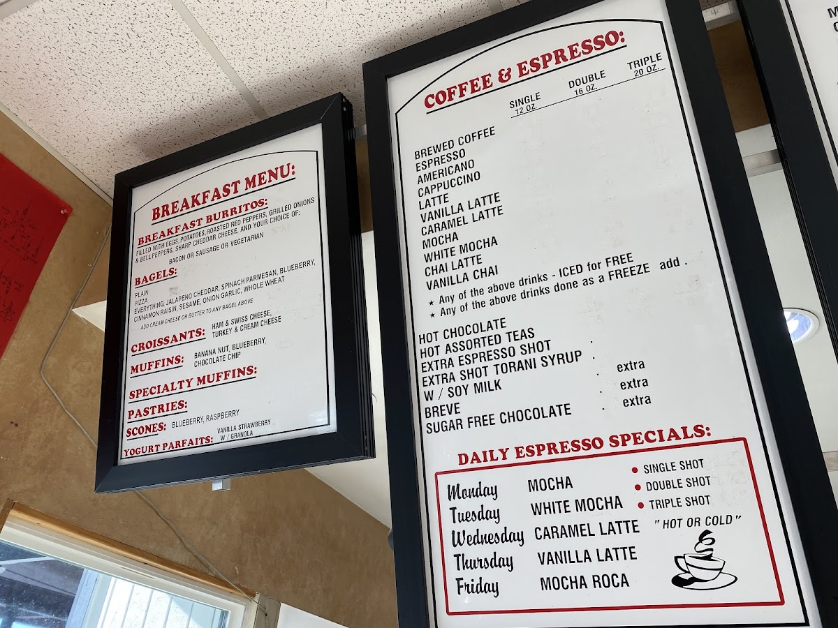 Menu Buzz Thru Joe's-5