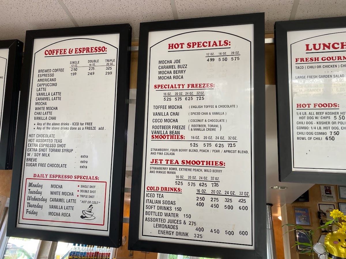 Menu Buzz Thru Joe's-6