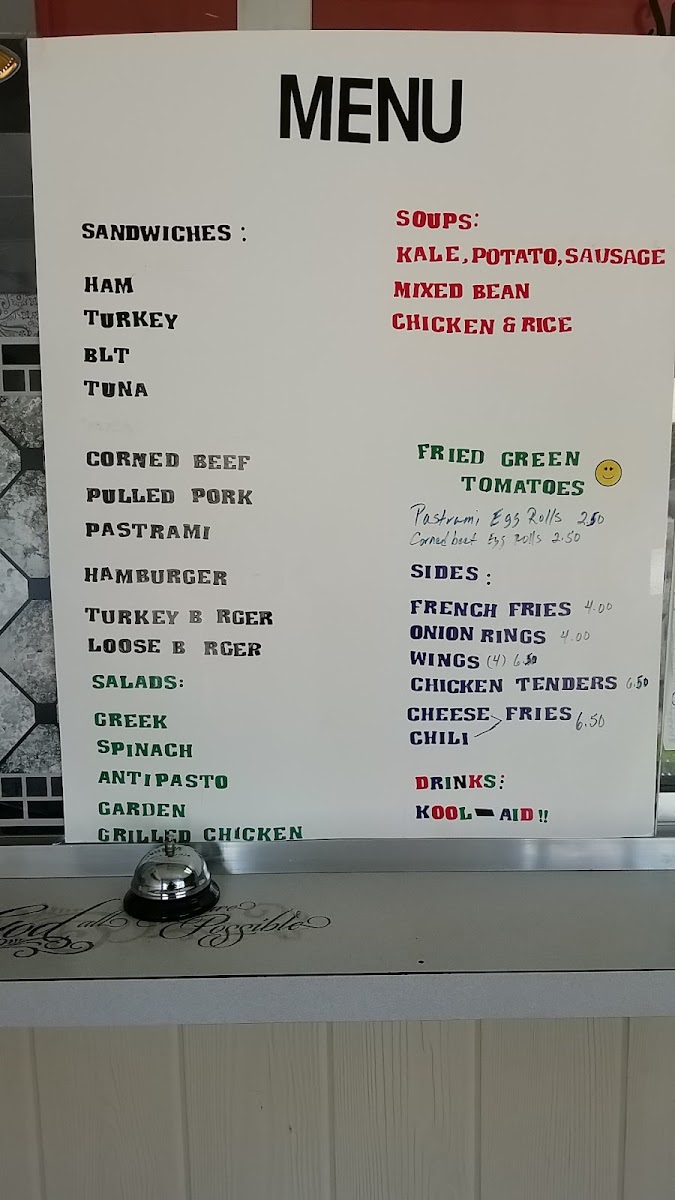 Menu By Felecia-1