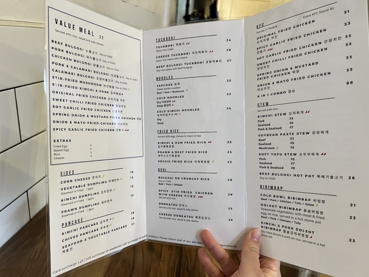 Menu By Korea-1