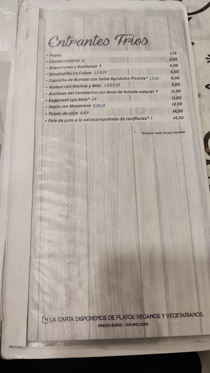 Menu Ca Conxa-2