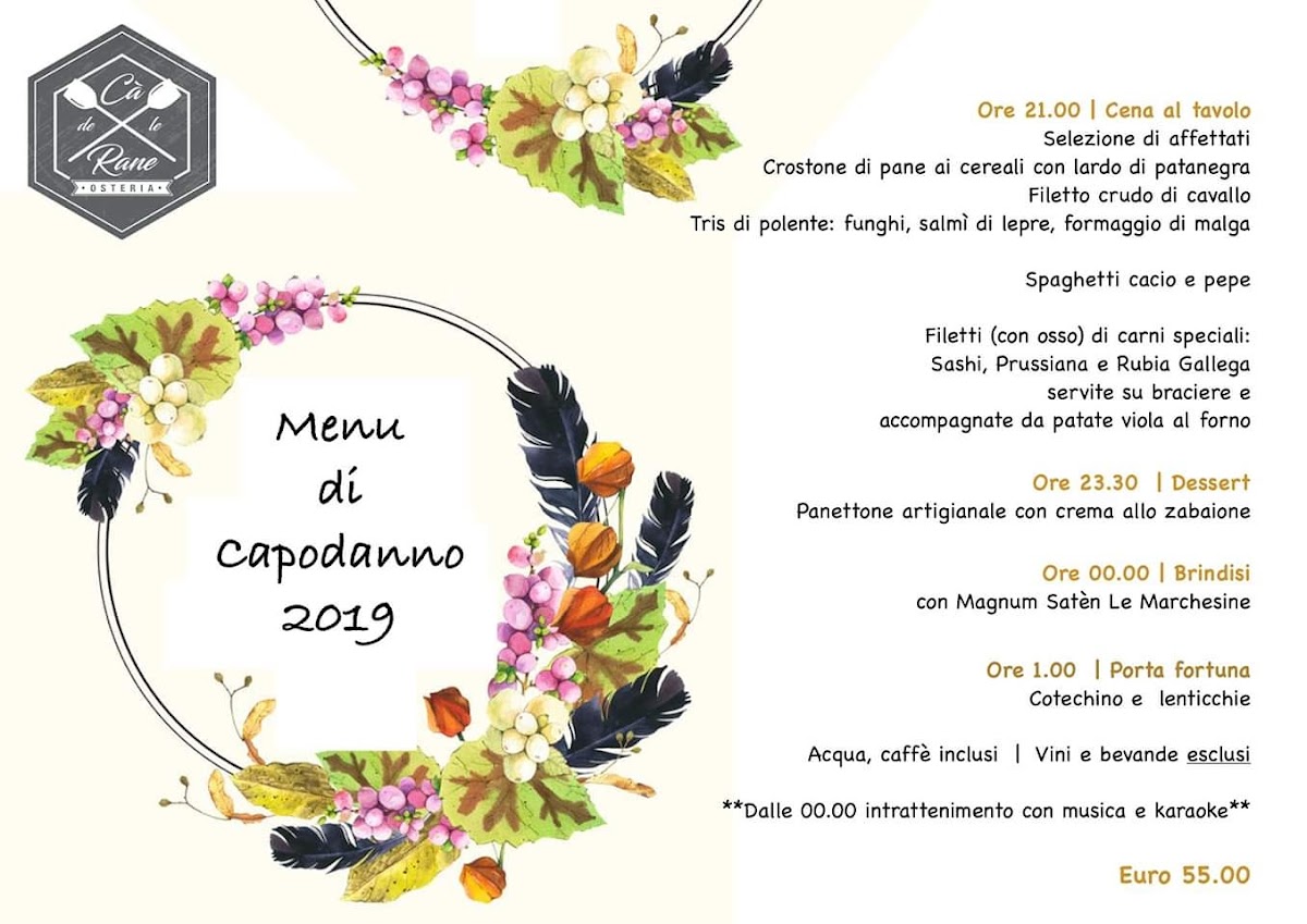 Menu Cà De Le Rane-5