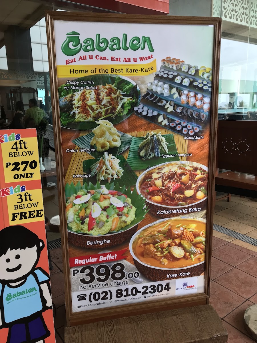 Menu Cabalen Plus | Sm Mall Of Asia-3