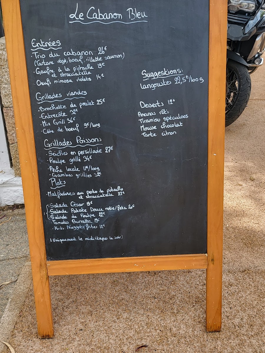 Menu Cabanon Bleu-1
