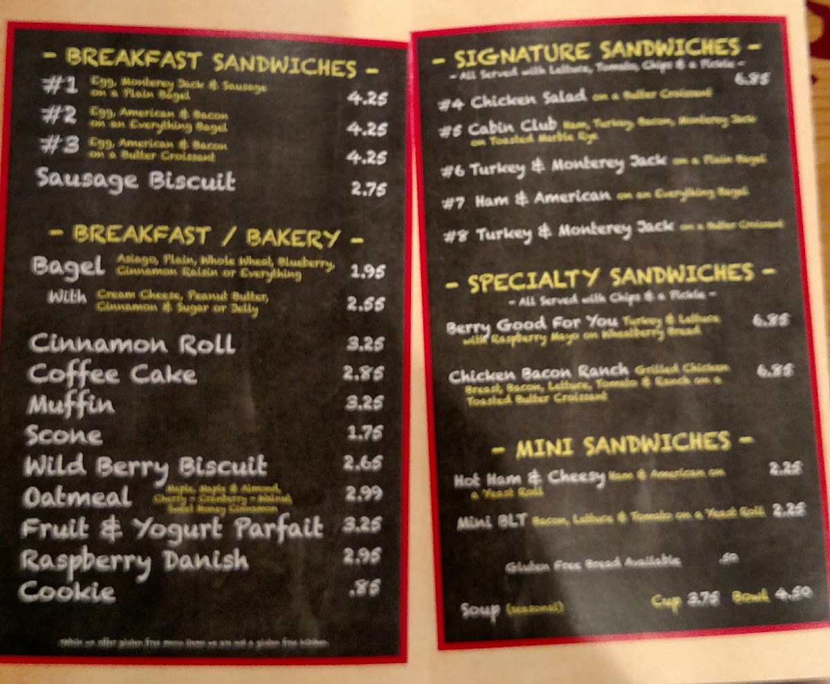 Cabin Coffee Co Menu-5