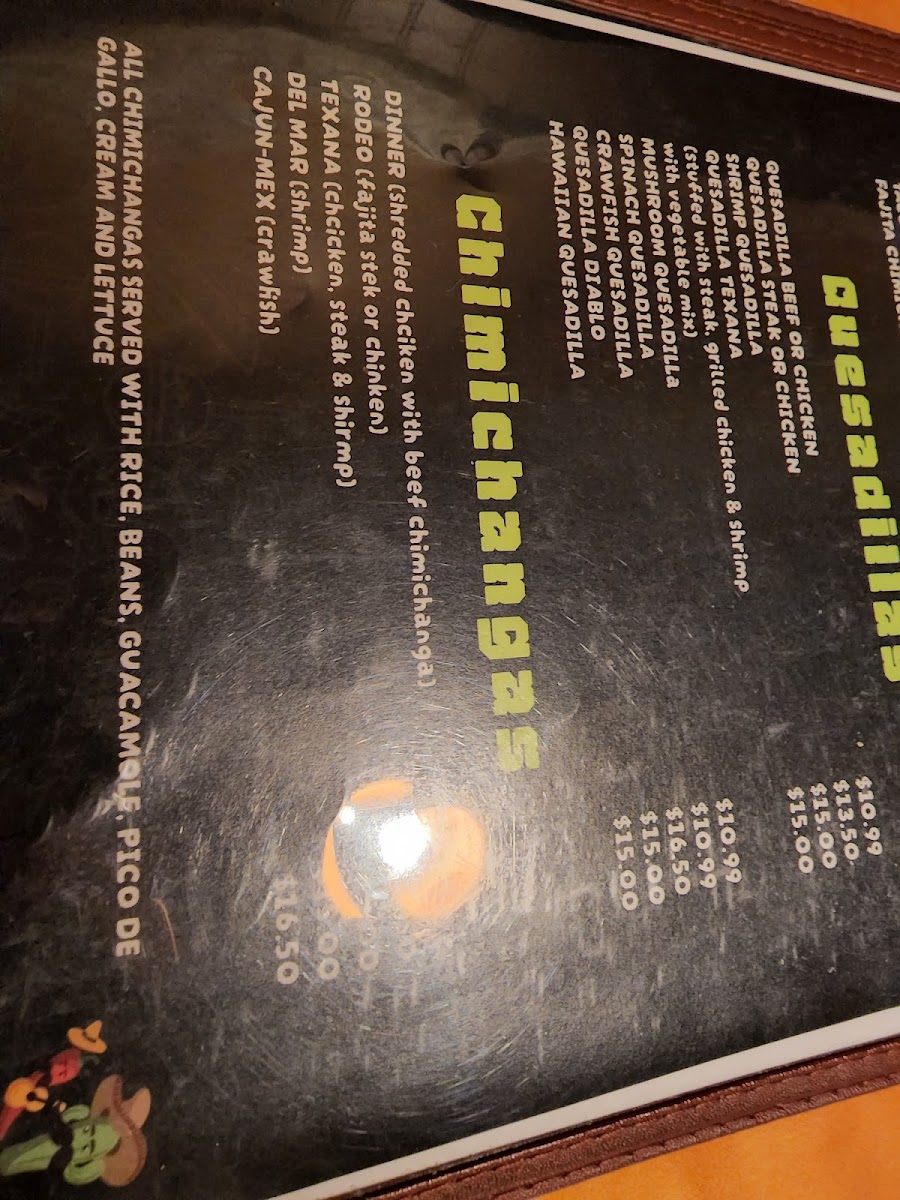 Menu Cactus Mexican Grill-10