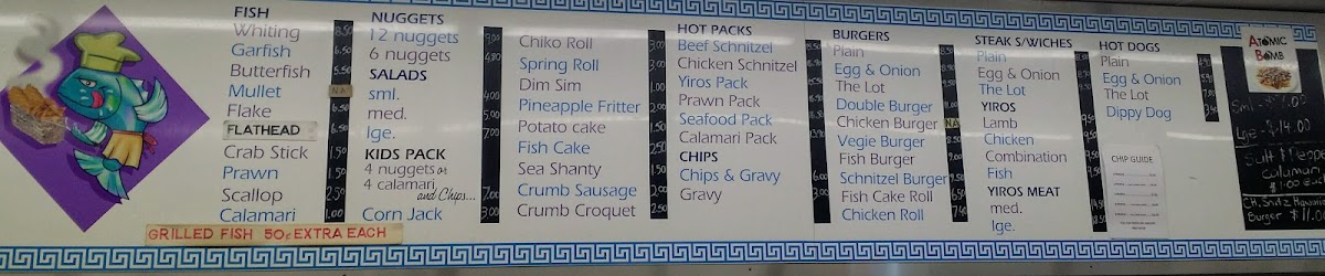 Menu Cadell Street Fish & Chips-6