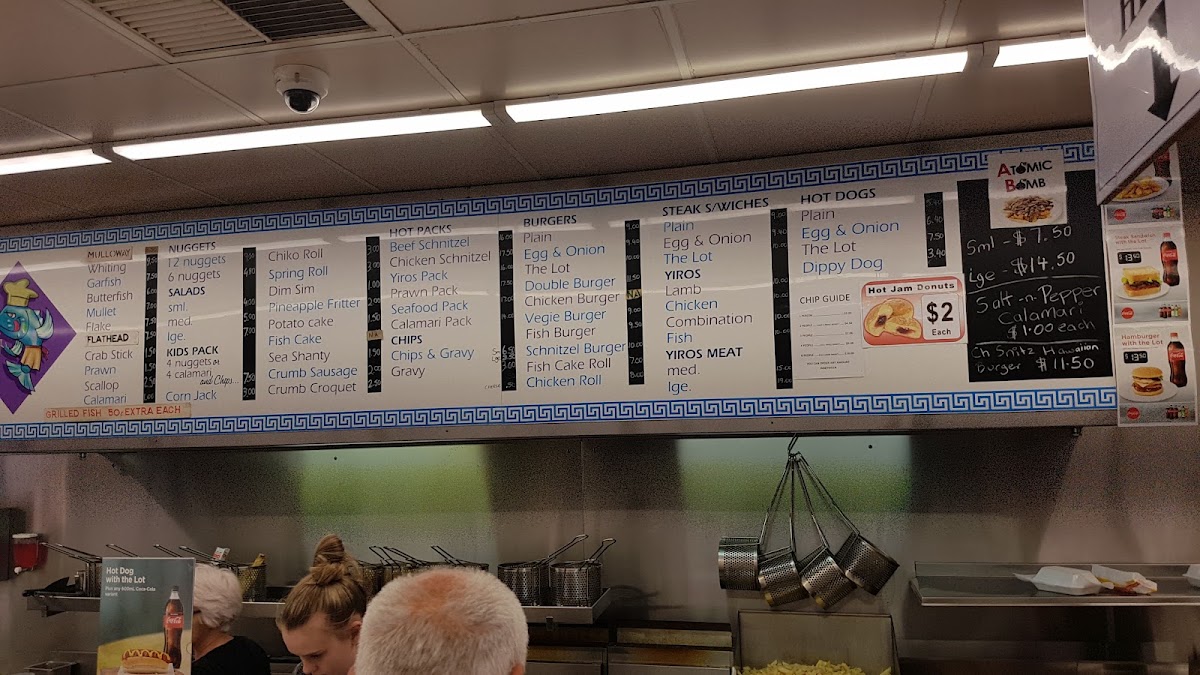 Menu Cadell Street Fish & Chips-7