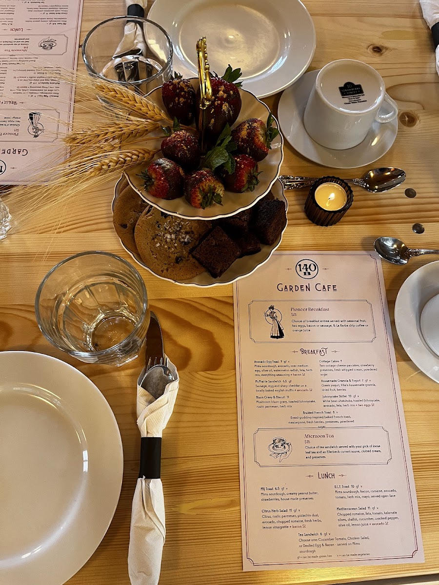 Menu Café 140B At Ellerbeck B&b-4