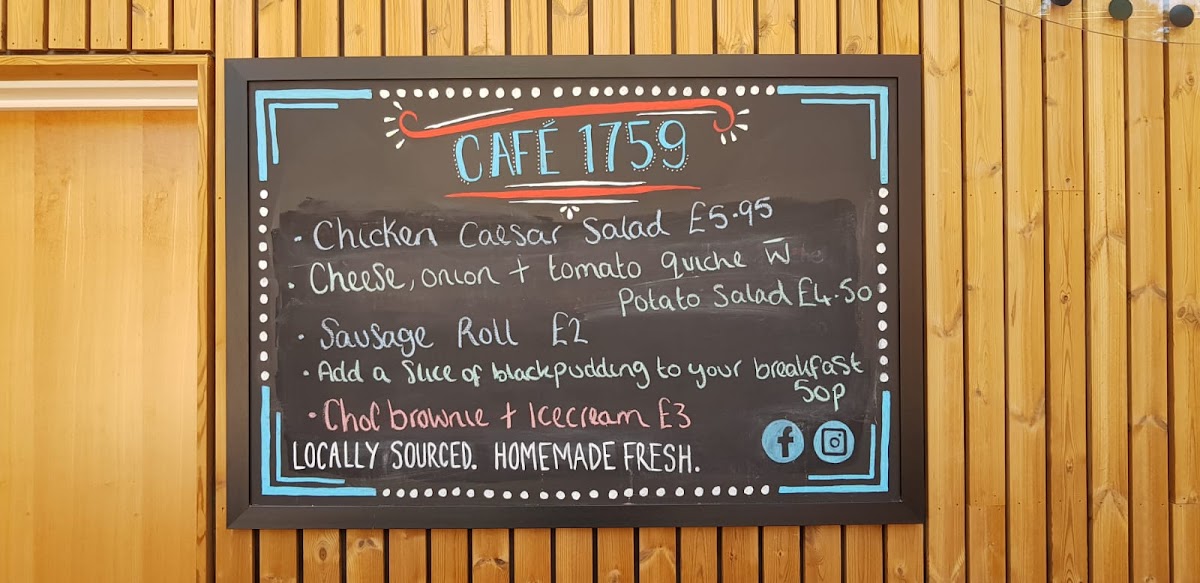 Menu Cafe 1759-4