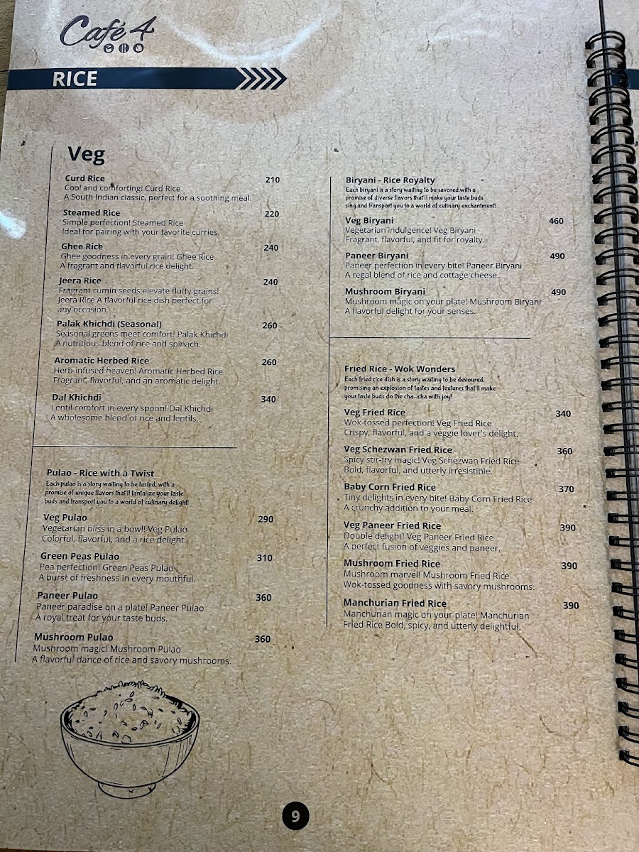 Menu Cafe 4-6