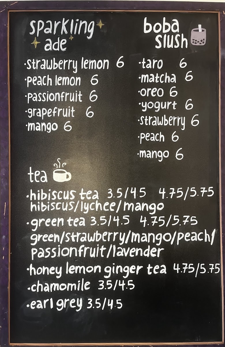 Menu Cafe 4210-3