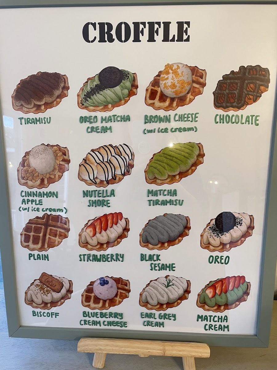 Menu Cafe 4210-7