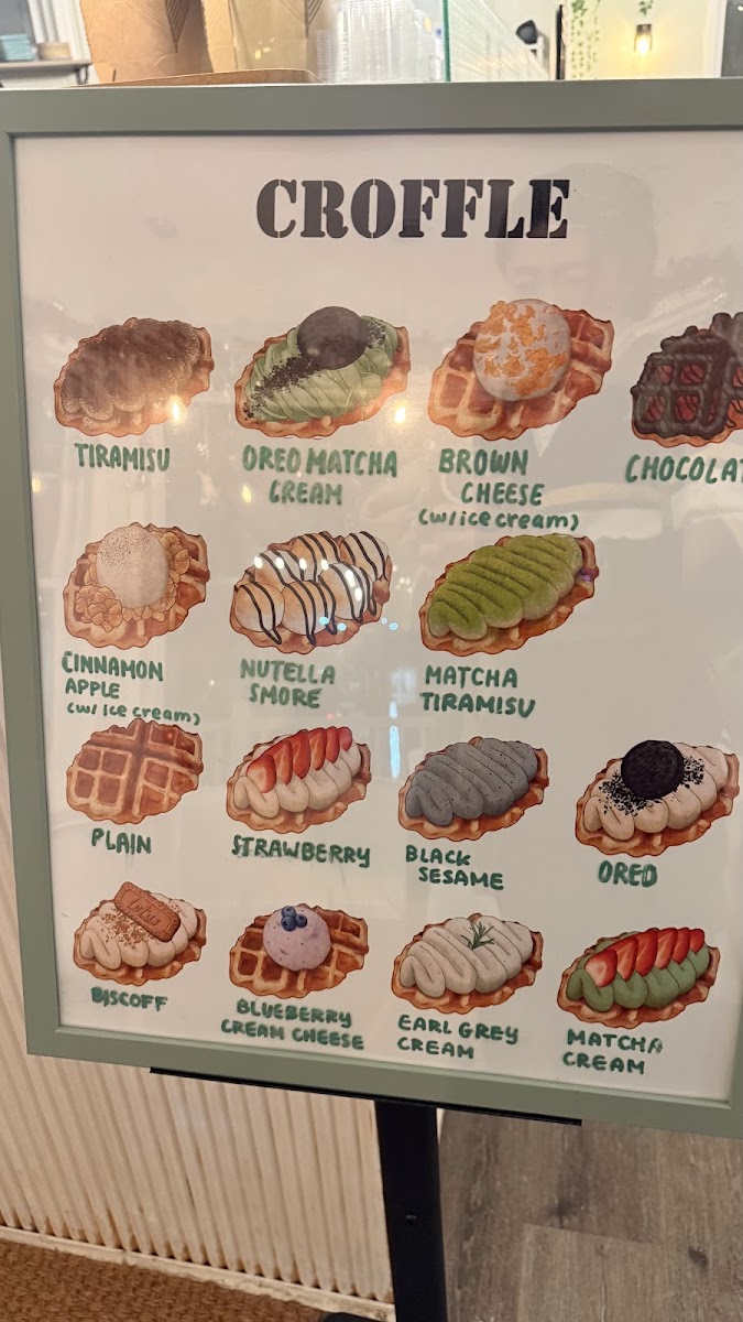 Menu Cafe 4210-9