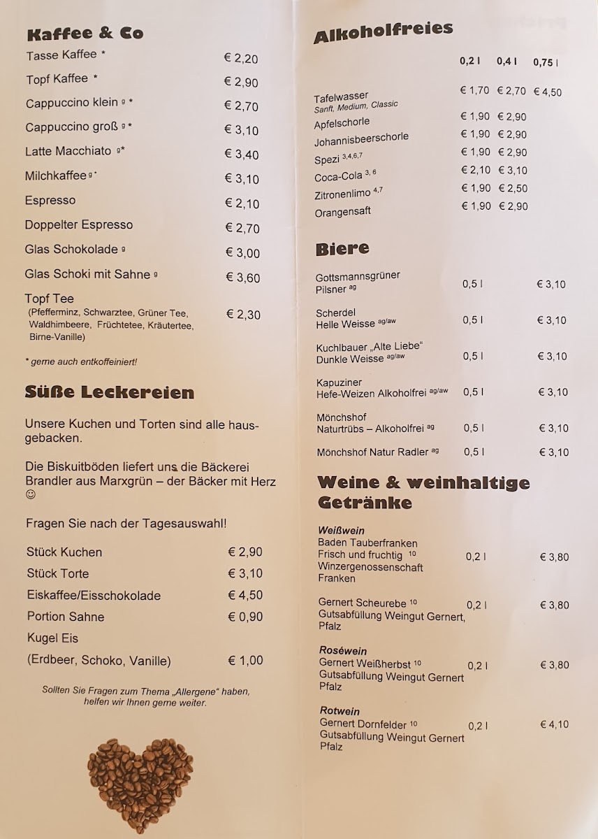 Menu Café Alte Liebe Hölle-1