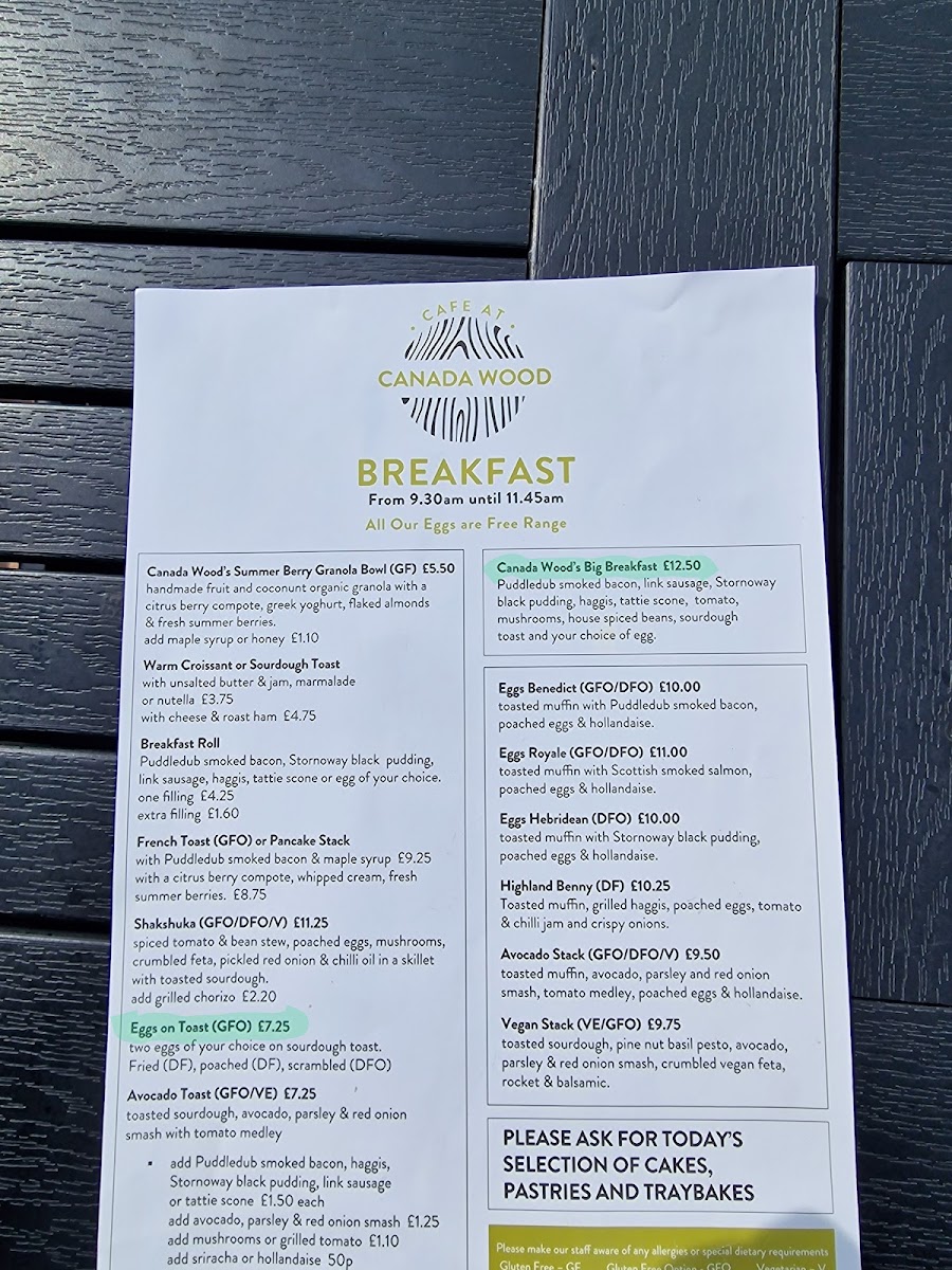 Menu Cafe At Canada Wood-6